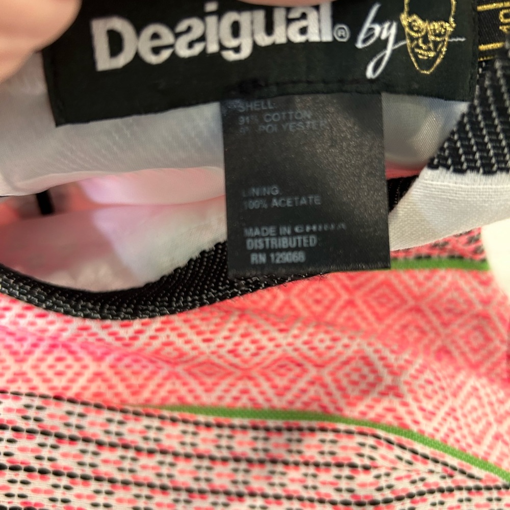 Desigual Fitted Shift Dress - Picture 15 of 15